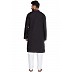 Designer kurta-Pyjama set- Black Designer kurta-Pyjama set- Black